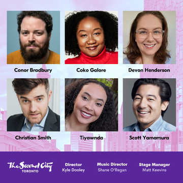 The Second City Toronto Announces Cast and Crew for 89th Mainstage Revue